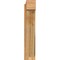 Ekena Millwork Traditional Block Rough Sawn Outlooker, Western Red Cedar, 8"W x 34"D x 40"H OUT08X34X40TRA05RWR - alternate 2